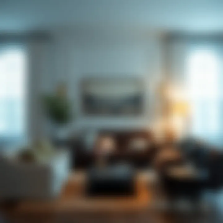 Elegant living room arrangement with inviting decor