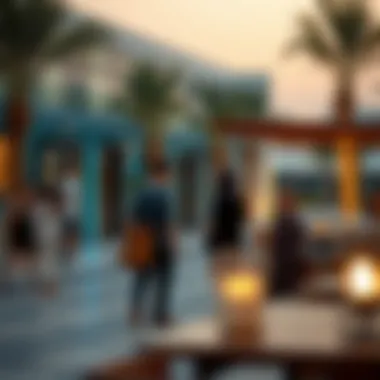 Community Interaction in Palm Oasis Community interaction in Ras Al Khaimah's Palm Oasis