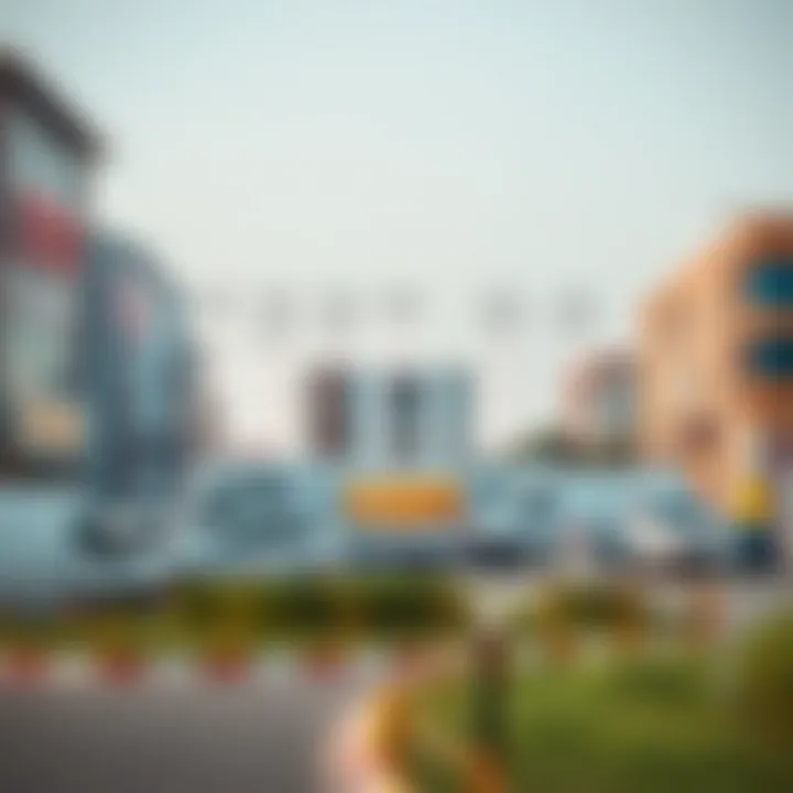 Infographic depicting types of businesses in Ras Al Khor Industrial Area 3