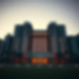 Stunning facade of the Ritz Carlton Business Bay showcasing modern architecture