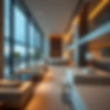 Luxurious amenities inside Rixos Residence, highlighting elegance and comfort