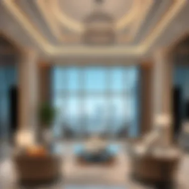 Luxurious interior design of Safa One