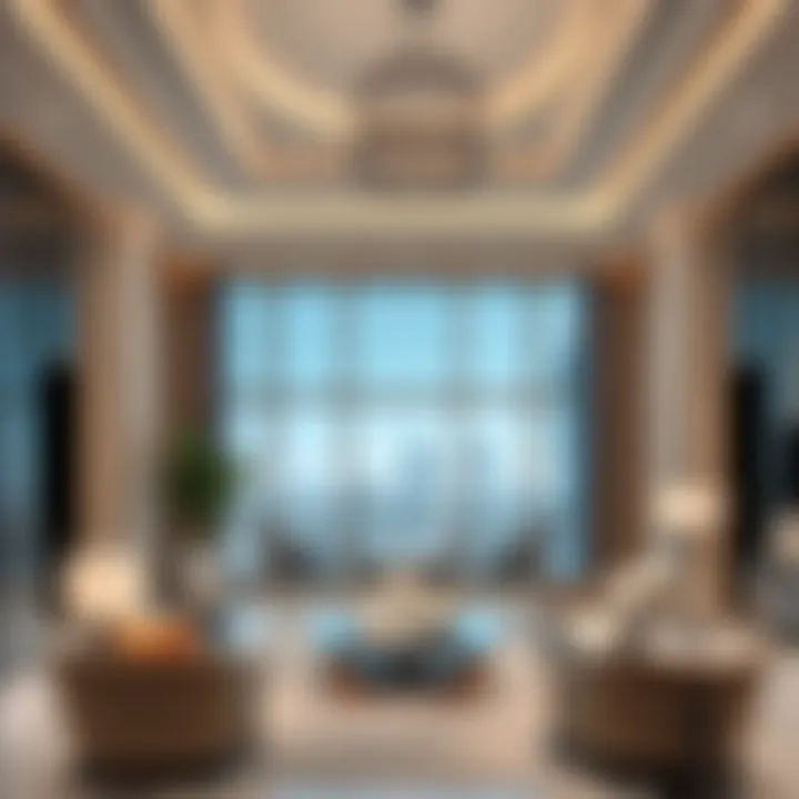 Luxurious interior design of Safa One