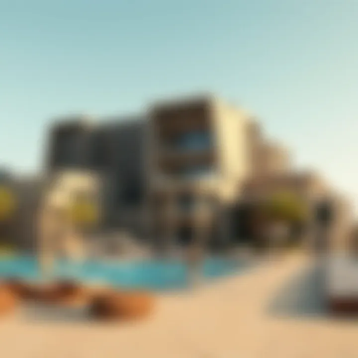 Luxurious community amenities in Dubai