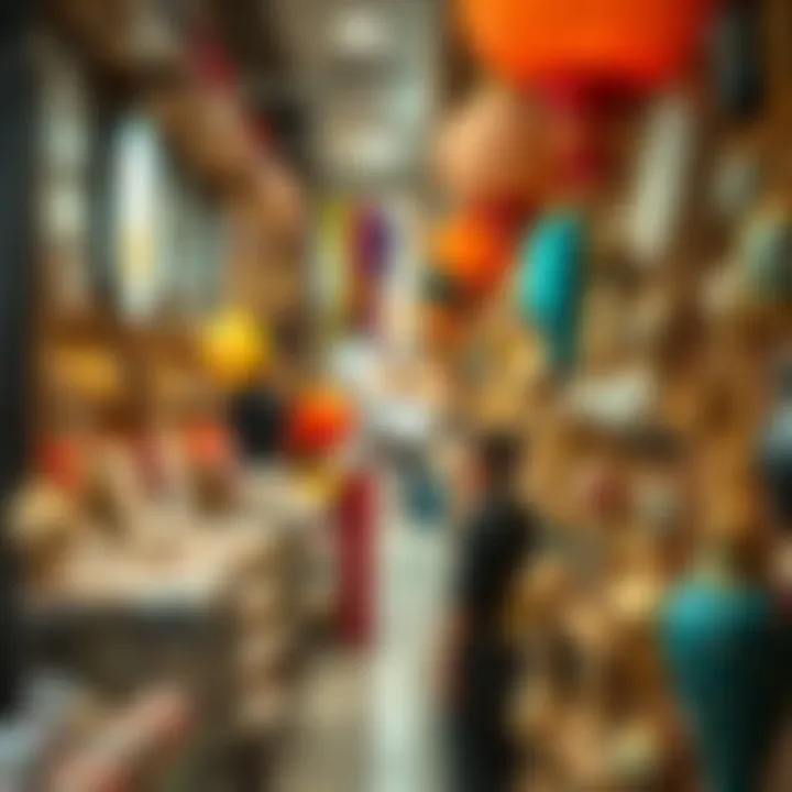 Cultural merchandise reflecting Dubai’s heritage in Deira