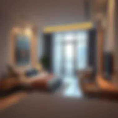 Modern Studio Interior Design Contemporary studio apartment interior in Abu Hail