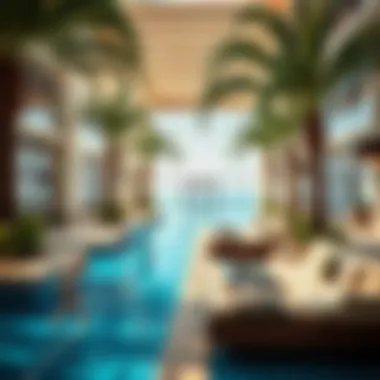 Lush amenities and recreational spaces at The Cove Emaar