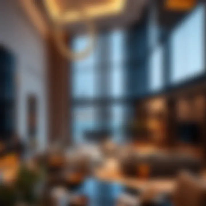 Luxurious interior design elements that define The Cove Emaar living spaces