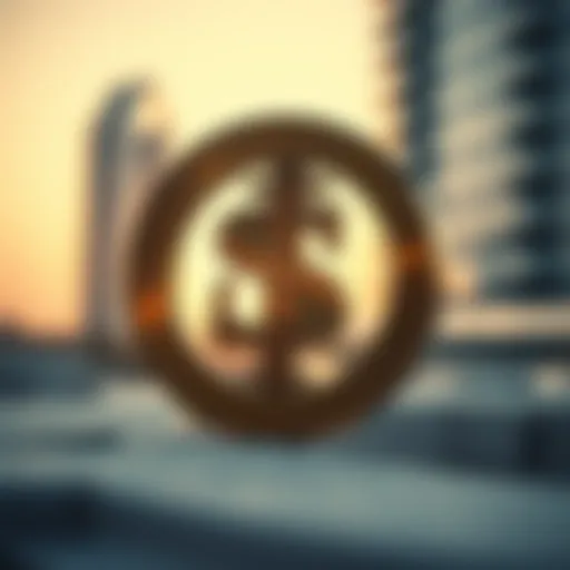 Symbol of the UAE Dirham currency