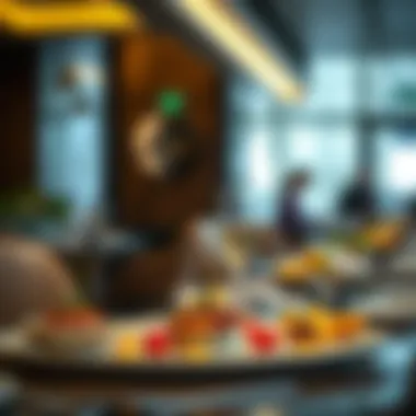 Exquisite dish presentation from a restaurant at The Pointe