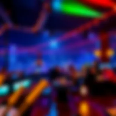 Vibrant nightlife scene at The Pointe