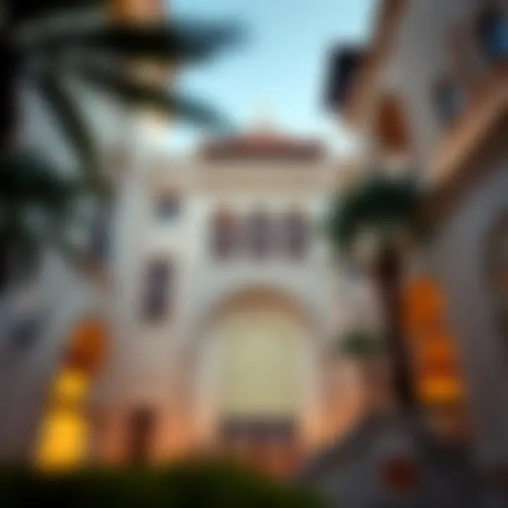 Cultural elements incorporated into Thumam Building's architecture