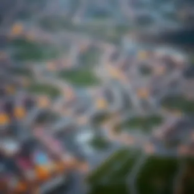 Layout of Residential Areas in Tilal Al Ghaf