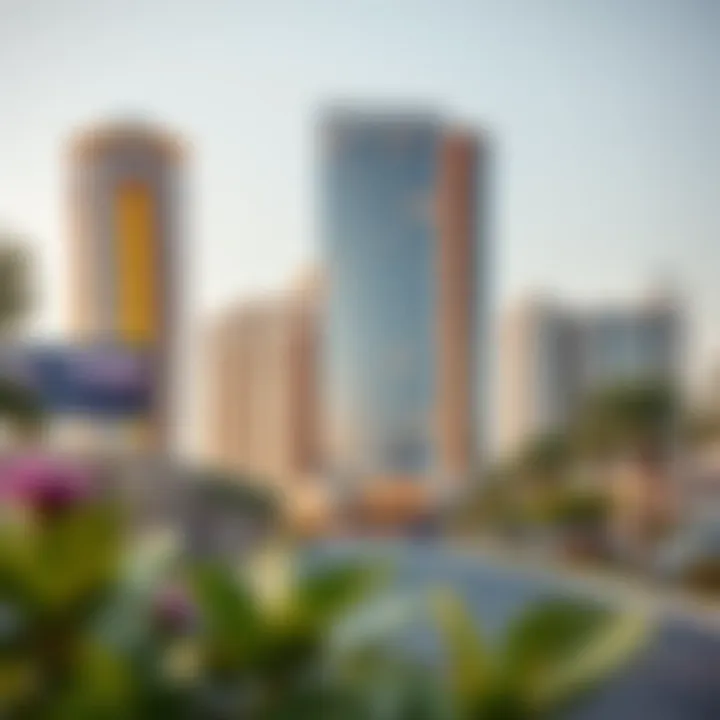 Renderings of future developments in Tilal City