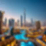 Luxurious Dubai skyline showcasing high-value properties