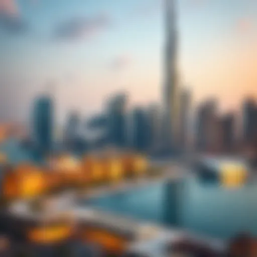 Dubai skyline showcasing luxury real estate
