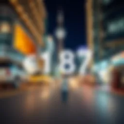 Visual representation of USD to AED currency conversion