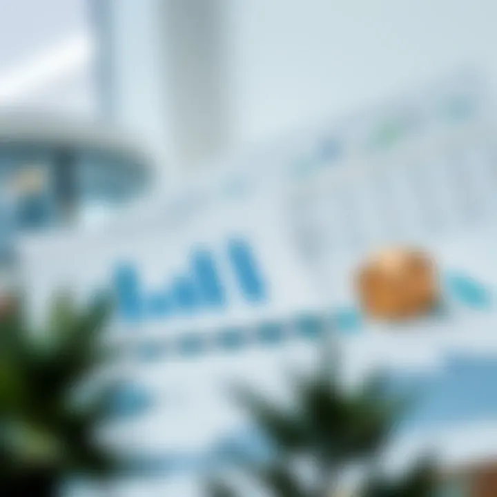 Investment strategies illustrated through charts and graphs