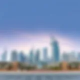 A panoramic view of Abu Dhabi skyline representing relocation opportunities