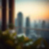 Luxury Apartment View in Dubai Luxury apartment view in Dubai