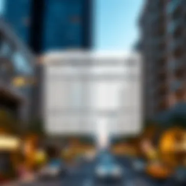 An infographic showcasing fee structures in Dubai real estate