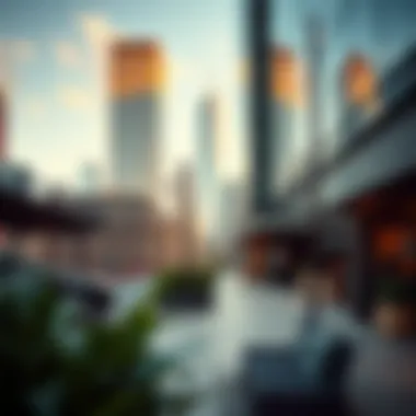 Vibrant lifestyle in the vicinity of World Trade Center