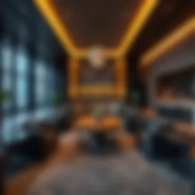 Luxurious amenities within Yes Business Tower